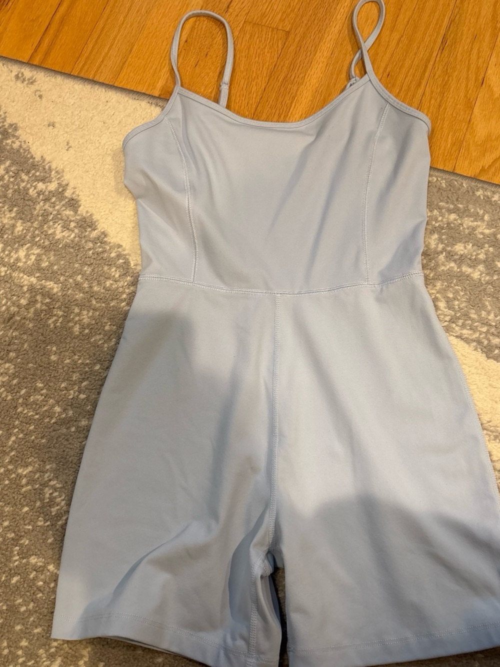 Light Blue Garage One Piece